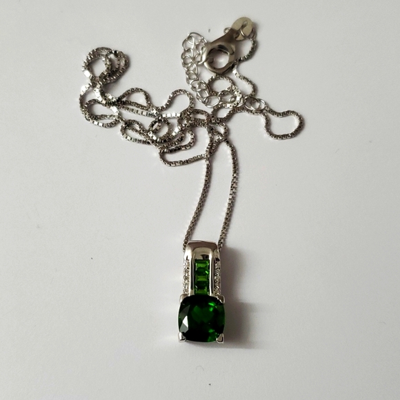 Sterling Silver 925 Art Deco Necklace