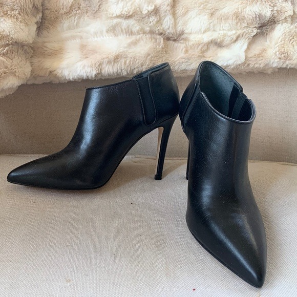 Ivanka Trump black booties 6