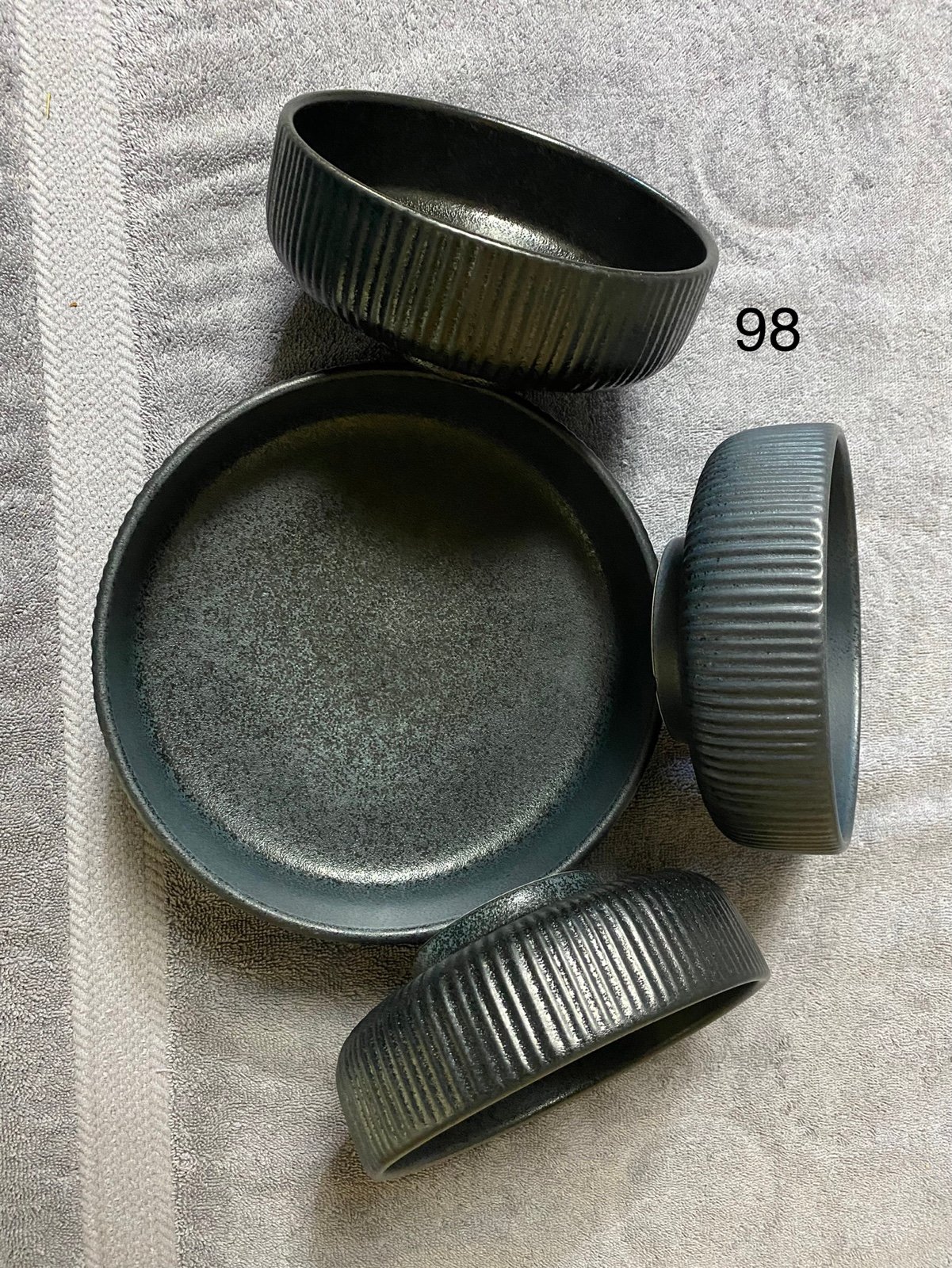 Bauscher Hepp/Playground Vintage Round Bowls. Fine Stoneware see description