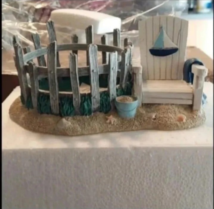 Yankee Candle Sailboat Beach Chair Candleholder LG Jar & Signature BNWT 1 LEFT!