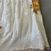 Upcycled OOAK Boho Camisole Tank Top Womens XL Lace Doily Handmade Cats Kitty
