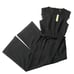 NWT J.Crew Resume Jumpsuit in Black Stretch Crepe Belted Wide Leg Ankle 00 x 26