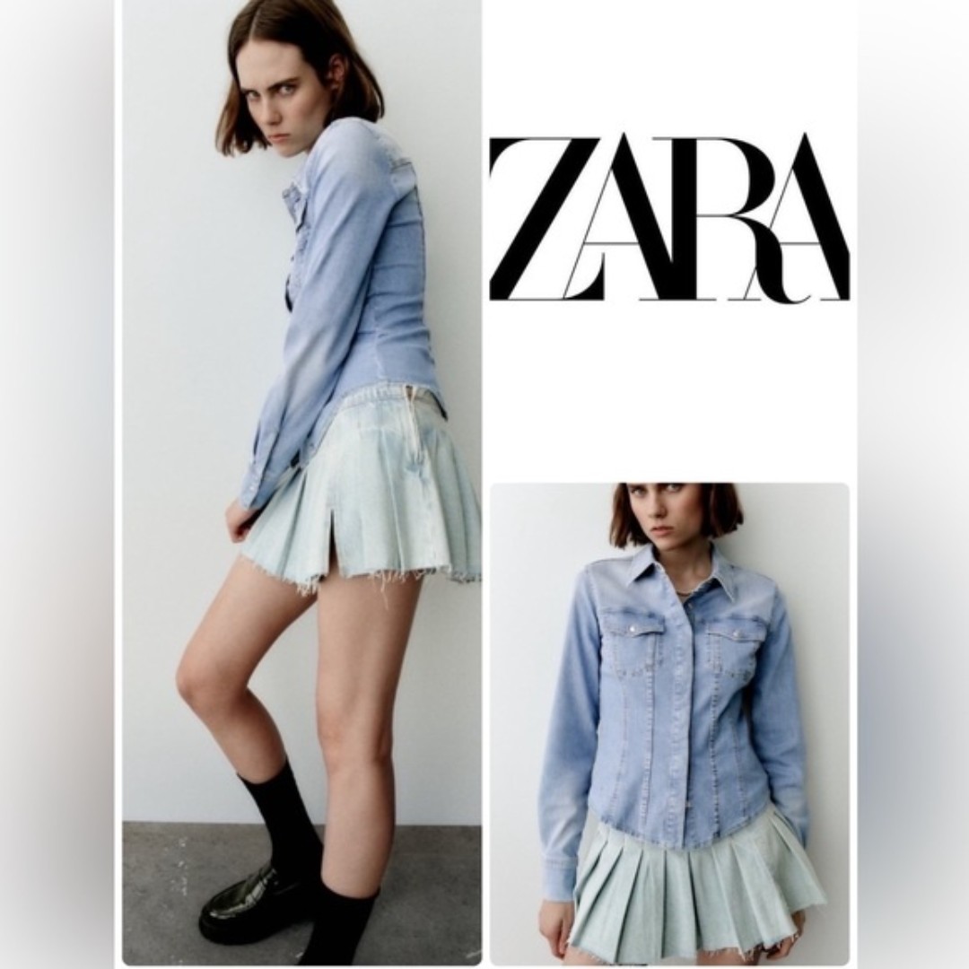 ZARA DENIM SHIRT