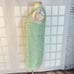 Abbey Glass minty green halter frill textured mini party dress size small