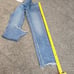 Re/Done Original Women Mid 80S Double Needle Long stretch Jeans sz 24