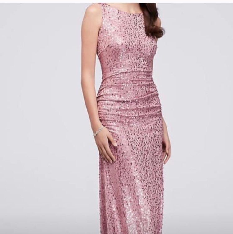 prom or bridesmaid dress, gold