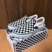US-designed 26.5cm Vans skate slip-on checkerboard shoes.
