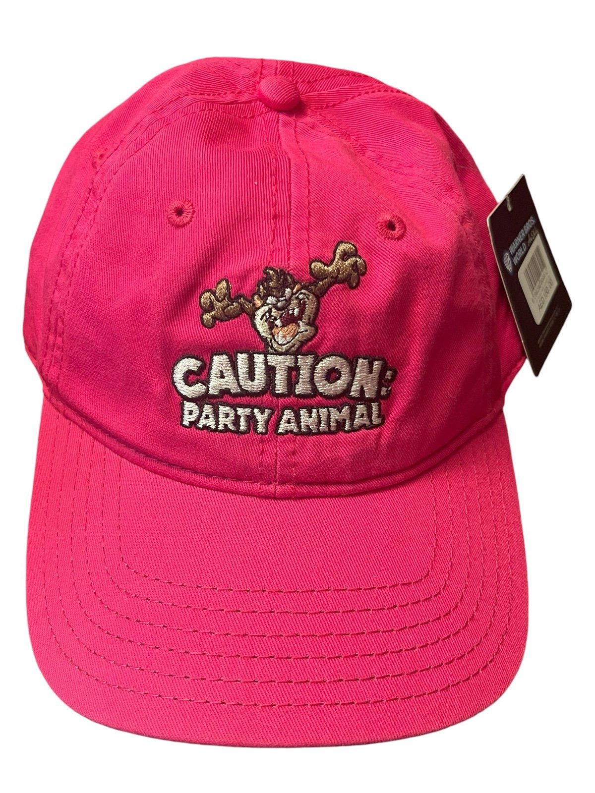Caution: Party Animal Warner Bros. World Taz Hat With Tags