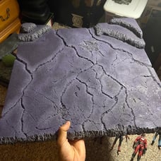 Action figure “Galactus” Mega Display Base (FIGURES SHOWN FOR SIZE)