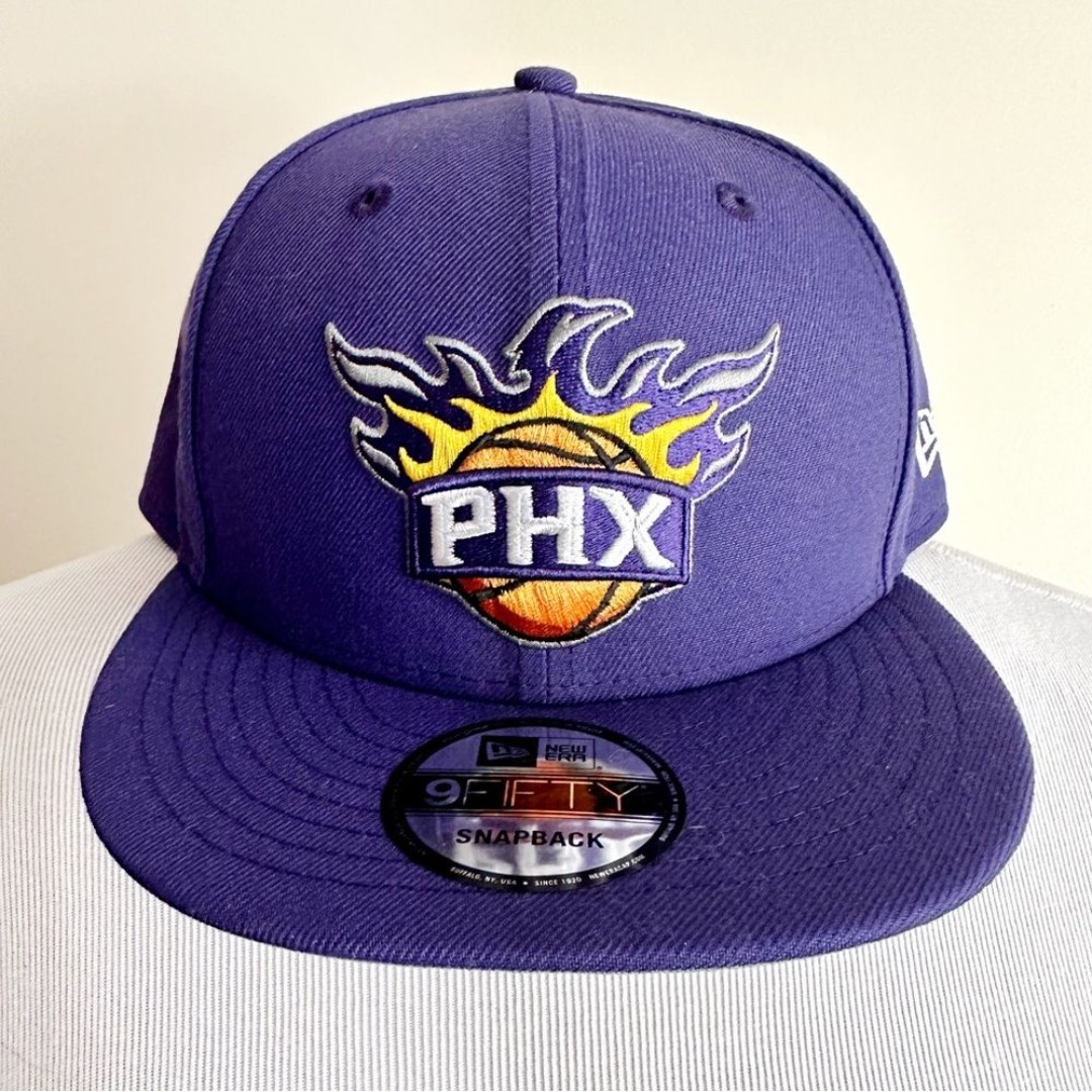 Phoenix Suns New Era 9FIFTY Snapback Hat Cap Purple Orange Mens Fan NBA Gift