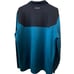 Mizuno Pro Collection Warmalite Teal Black Orange Jacket 1/4 Zip Mens Large