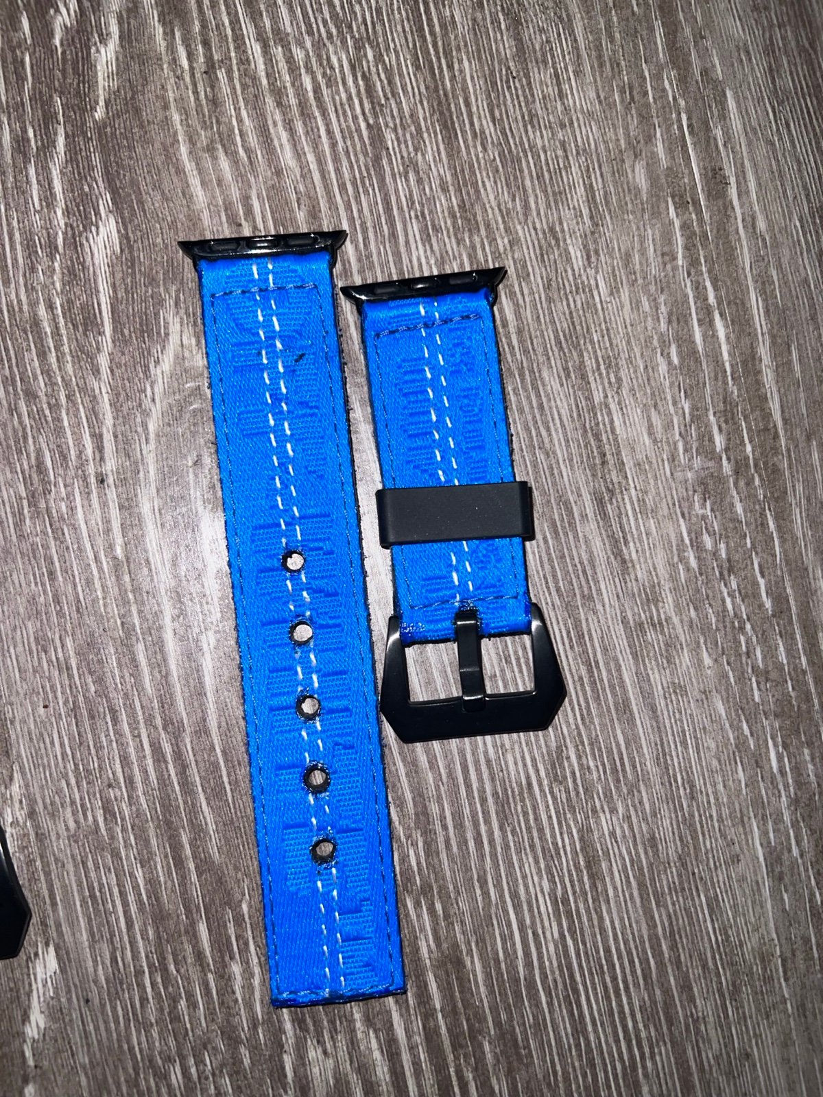 Off-white Apple Watch band