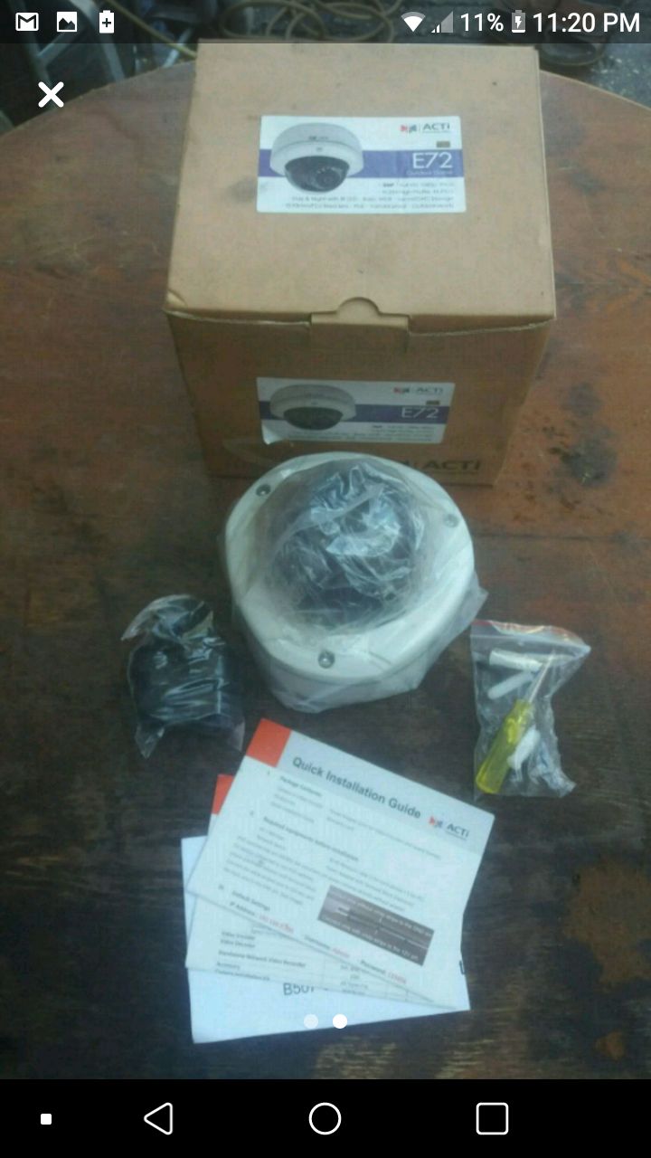 Commercial security Dome