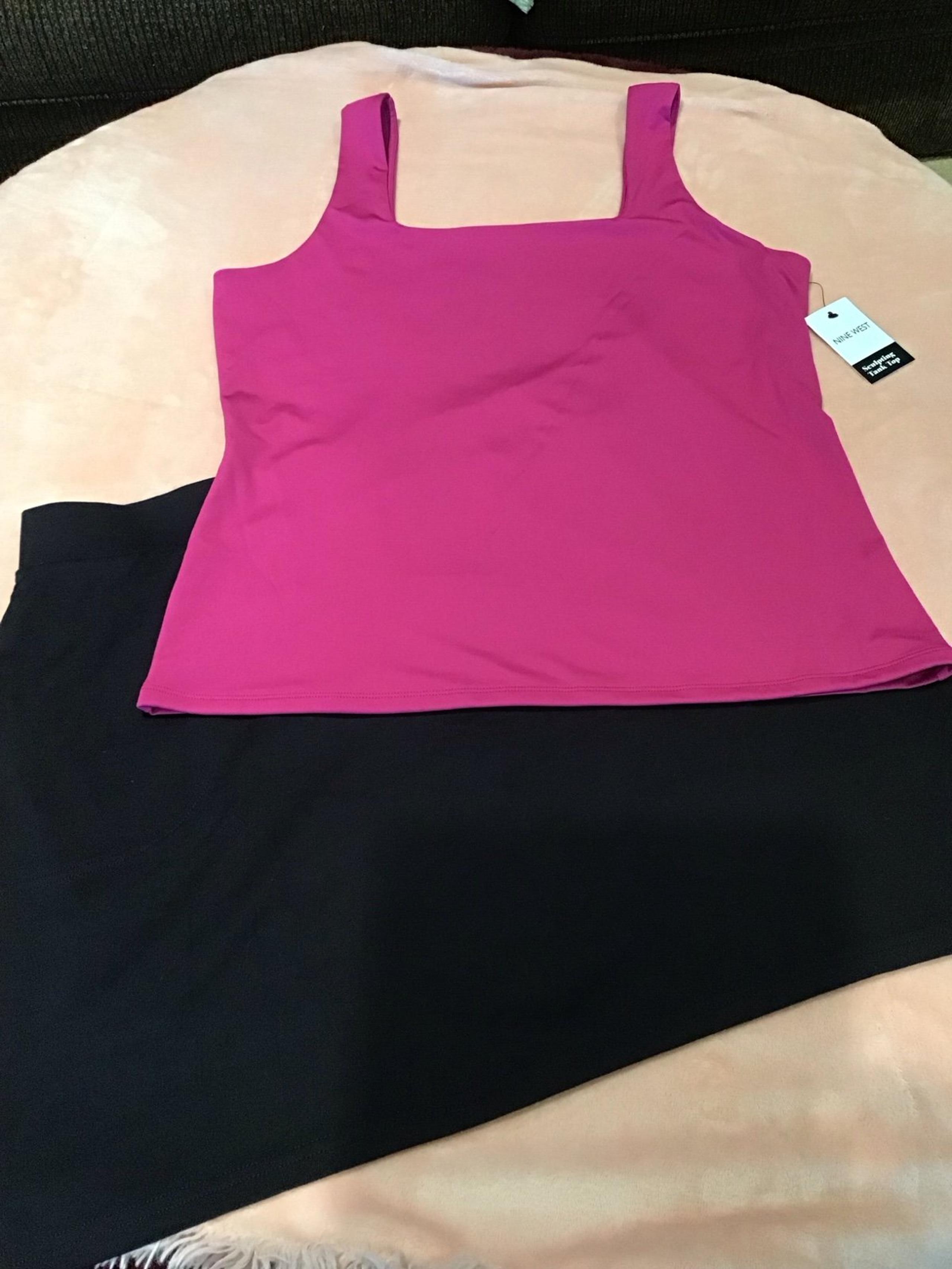 Nine West Tank Top and Croft & Barrow Skort Women’s Size XXL