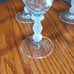 Mikasa Kensington frosted stem water goblets