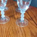 Mikasa Kensington frosted stem water goblets