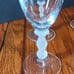 Mikasa Kensington frosted stem water goblets