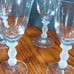 Mikasa Kensington frosted stem water goblets