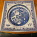Queens Dining Blue Willow Set of 4 Salad Plates Made in Malaysia