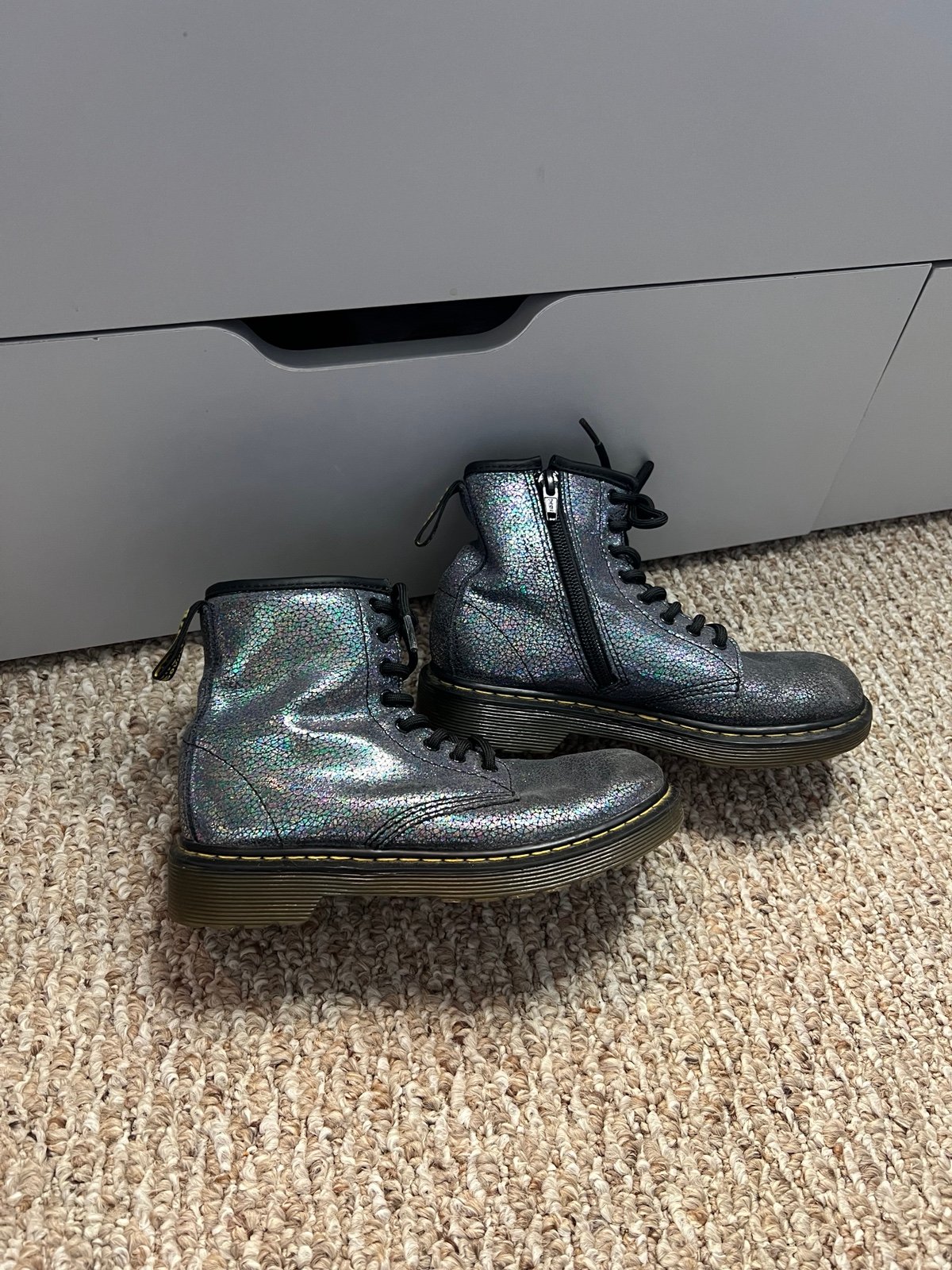 Kids dr martens delaney boots