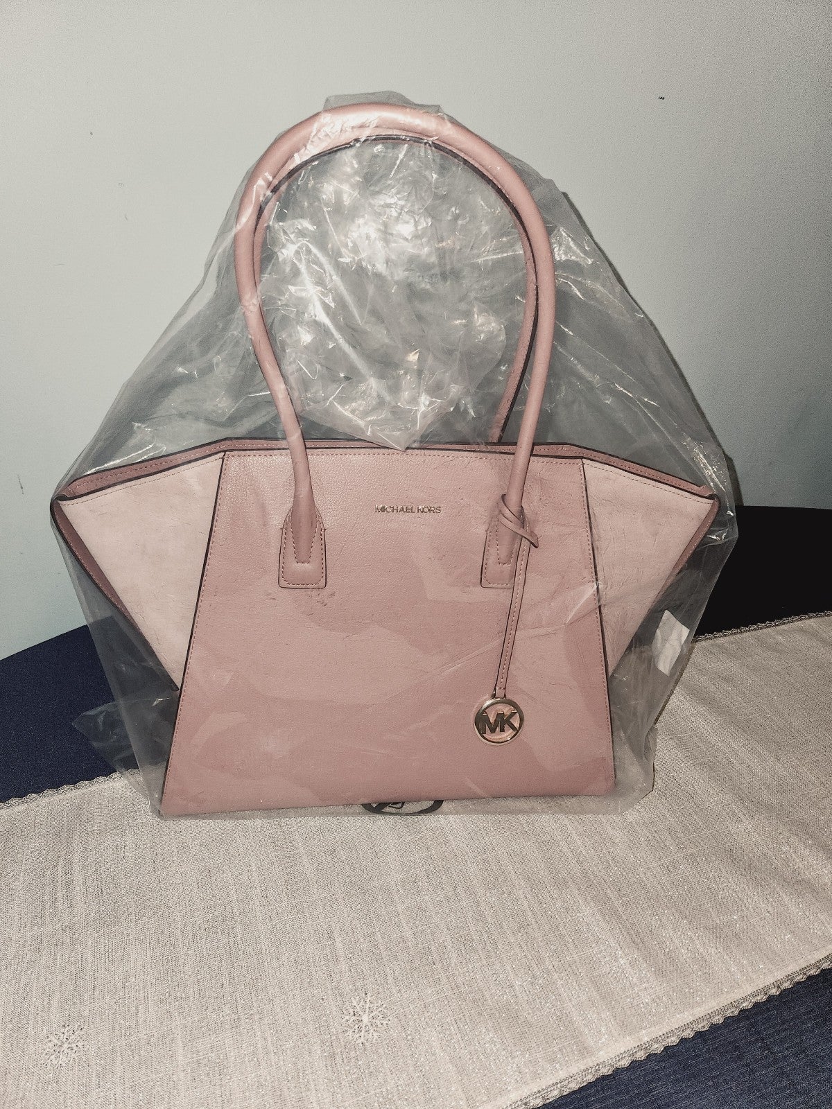 Michael Kors Acorn Leather Tote Bag