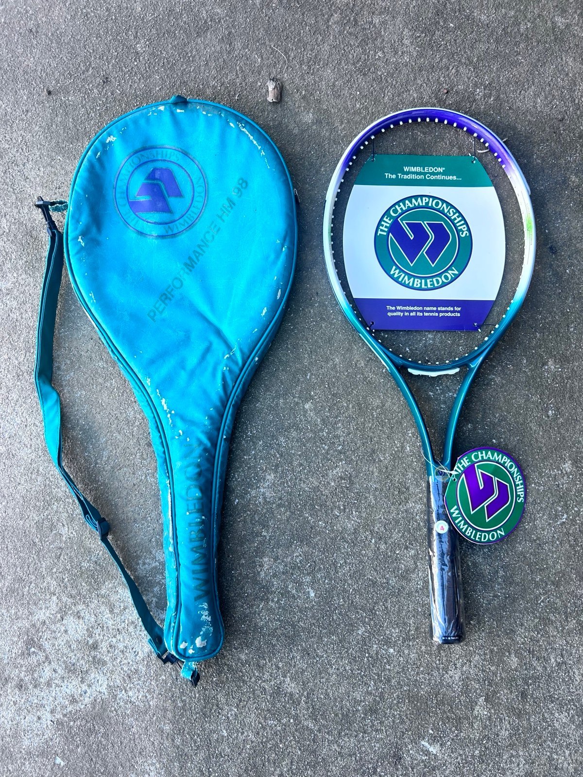 Vintage Wimbledon Performance HM 98 Brand New Tennis Racquet