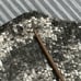 Alice + Olivia Sequin Top Silver Sarita Short Sleeve Blouse Silver Zip Back S