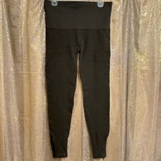SPANX Olive Green Look At Me Now Seamless Zip Ankle Legging 2X NWOT
