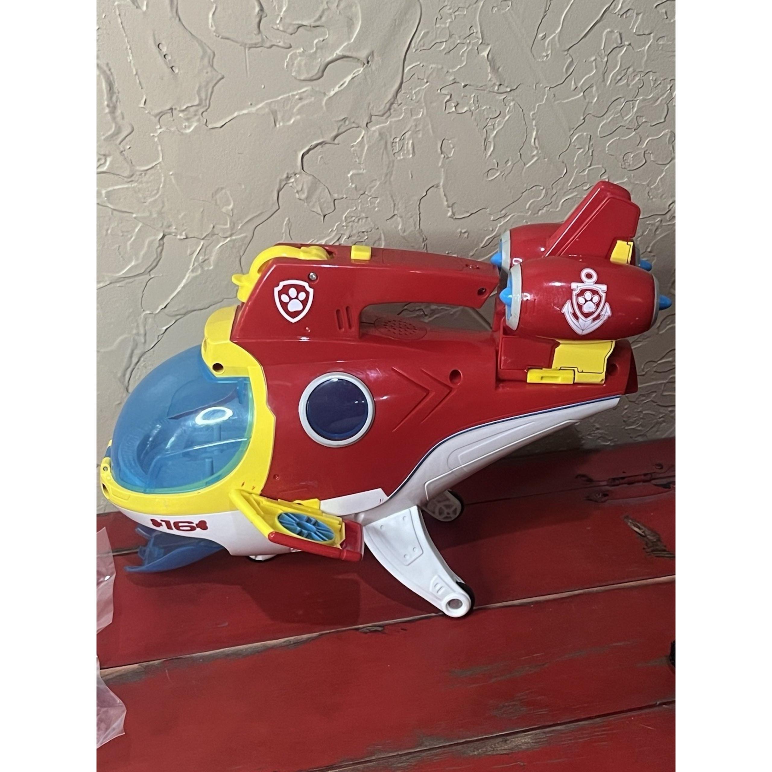 Paw Patrol Sub Patroller Transforming Vehicle With Figures Pictured. Not Tested!