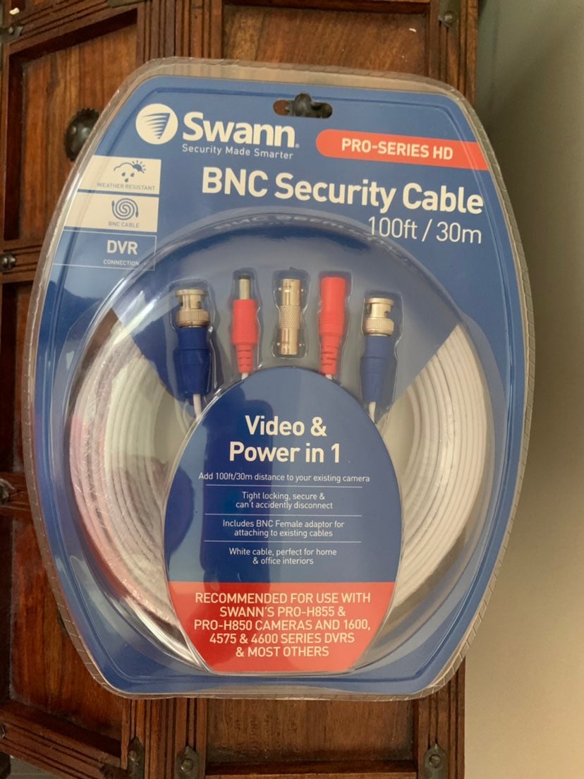 Swann security cables.