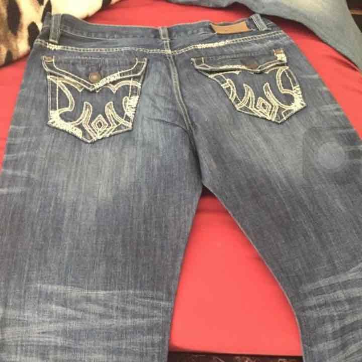 Men meks jeans