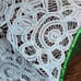 Mint Lace w/ Green Beads Tassel Fringer Parasol