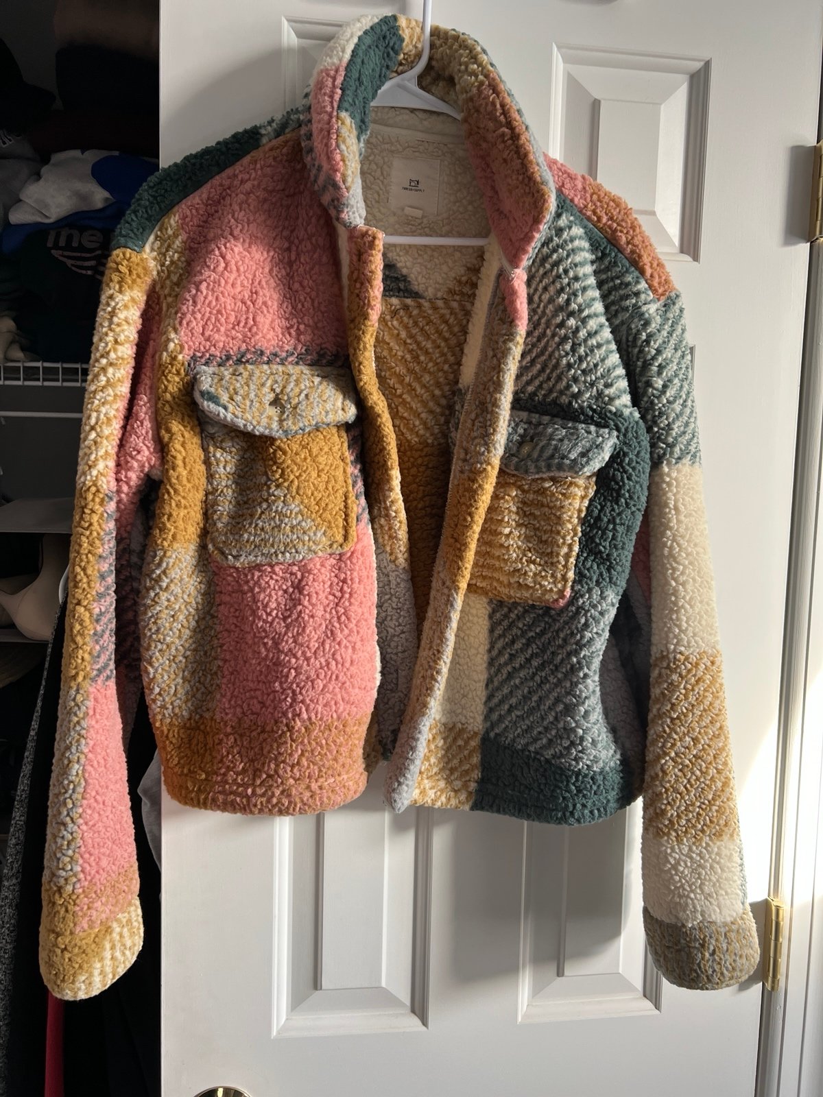 Gorgeous flannel fleece jacket