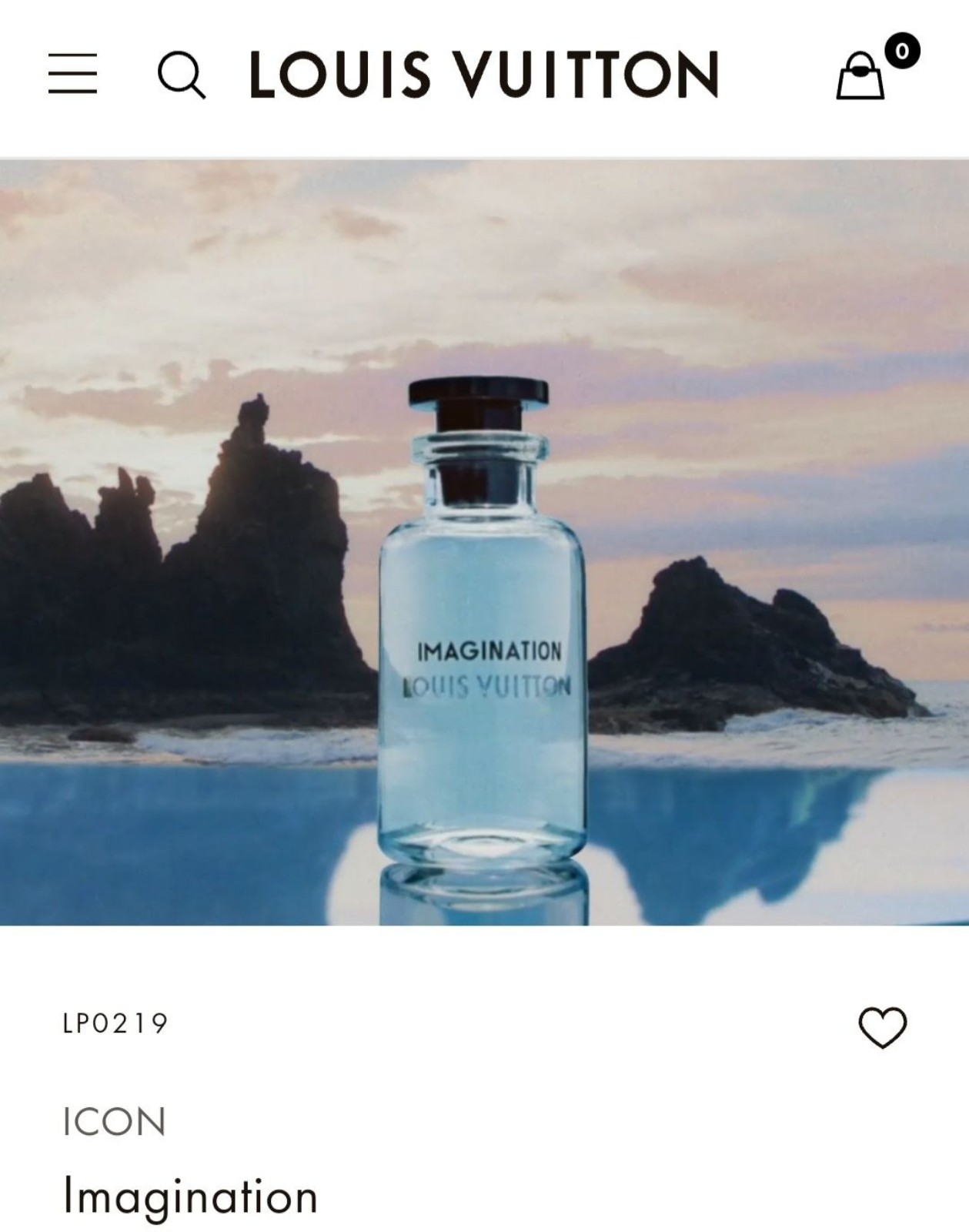 ⭐️3pc✅️ Louis Vuitton IMAGINATION FRAGRANCE
