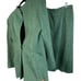 Vintage 80s Chad Stevens Green Womens Blazer & Skirt Set Size 10 USA 7787