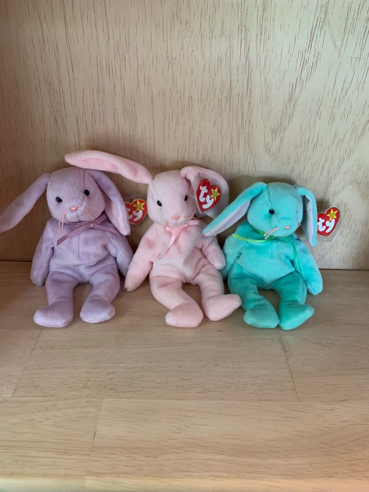 Floppity, Hippity, and Hoppity Beanie Babies