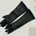 Vintage Parisian Women’s 1940’s Elbow Length Gloves Size 6 Black Kidskin France