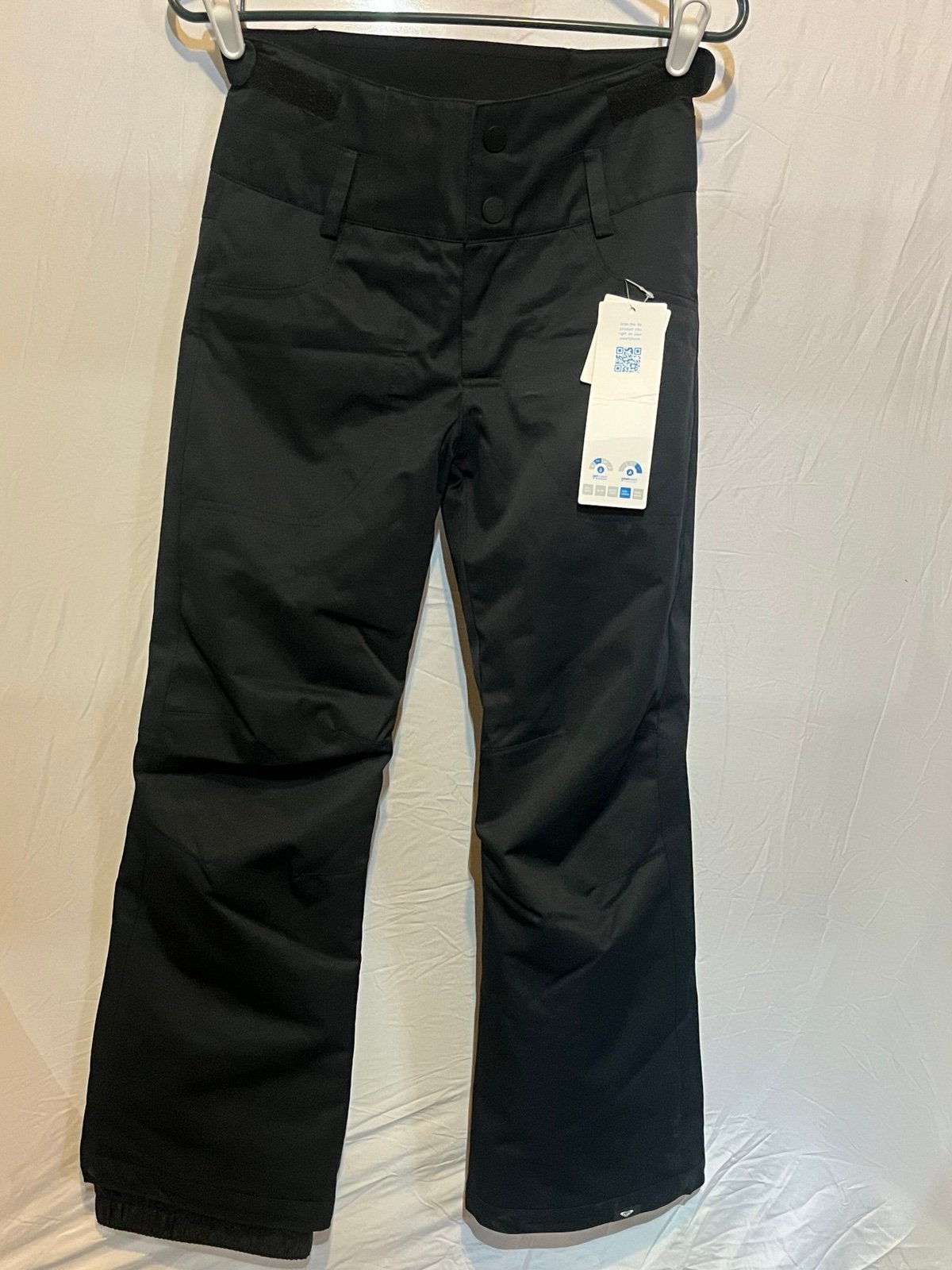 Roxy ski pants black NWT girls size 12
