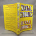 Social Studies by Fran Lebowitz (Signed, Hardcover in Jacket, Second Print)