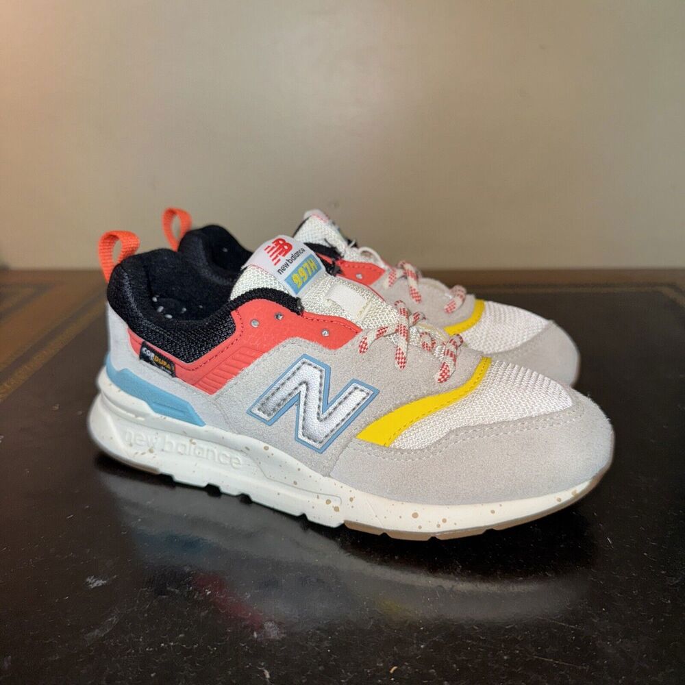 New Balance 997H Cordura White Multi PR997HJL Ps Preschool Kids Size 2Y