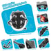 Animal Kids Bike Helmet for Boys and Girls, Grey Shark