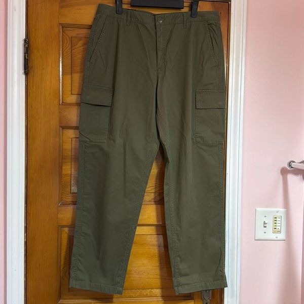 Banana Republic Green Cargo Utility Pants Women’s US 12