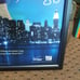 Framed poster signed by NFL New York Gia