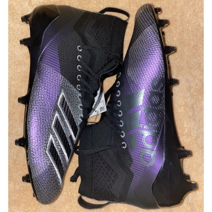 Adidas Adizero 8.0 SK Football Cleats Iridescent (D97030) Men''s Size: 13