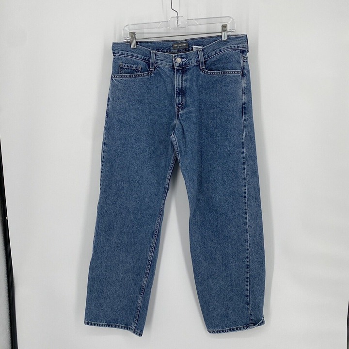 Levi’s Silvertab Jeans Womens 11 blue vintage 90s y2k baggy loose fit relaxed