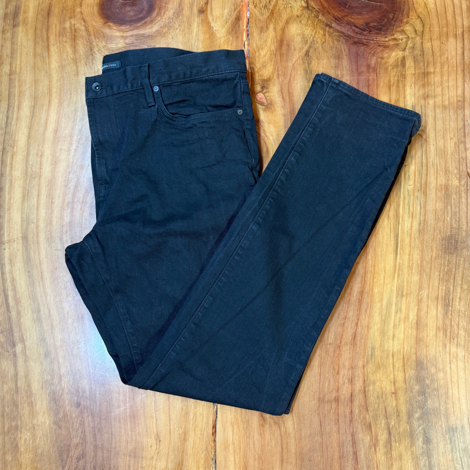 John Varvatos Men's jeans 38 x 34 Bowery Slim Straight Denim Designer Cotton N18