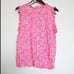 Vineyard Vines -1504 NWOT Oleander Floral Ruffle Popover Pink Floral Blouse L
