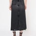 NWT✨ Jackie Cross Over Maxi Skirt in Black Denim SIZE 30 MSRP 265