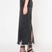 NWT✨ Jackie Cross Over Maxi Skirt in Black Denim SIZE 30 MSRP 265