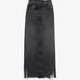 NWT✨ Jackie Cross Over Maxi Skirt in Black Denim SIZE 30 MSRP 265